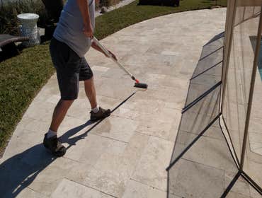 Seal-Away pressure washing sidewalk, driveway, & fence Before and after pictures pressure washing sidewalk, fence, & driveway. Call Seal-Away today to