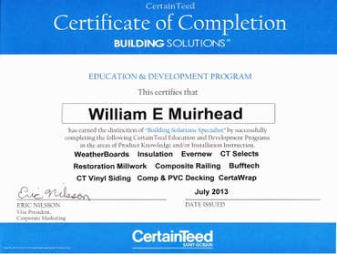 Owner - Building Specialist