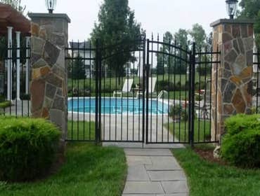 Vanguard Aluminum Arch Gate
