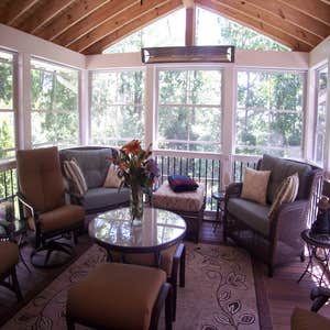 Photo(s) from American Deck Inc Three Season Room w/ Ez Breeze 4 Track Window System, Nottingham, MD