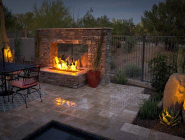 Cave Creek Project Custom Pool designed by Cohl Workman for an amazing couple!