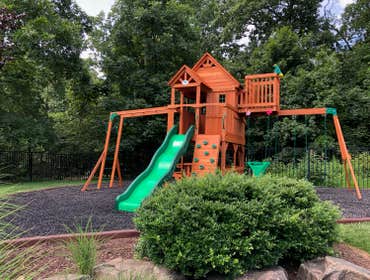 Children playground installation