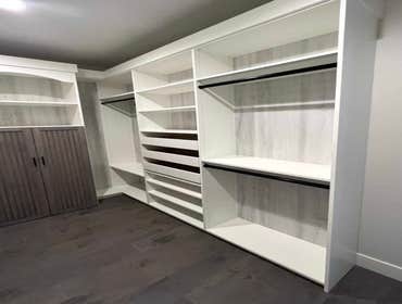 Walk in Closet Remodel Sammamish