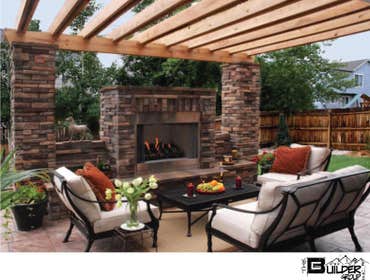 Fireplace/Pergola/Conc. patio