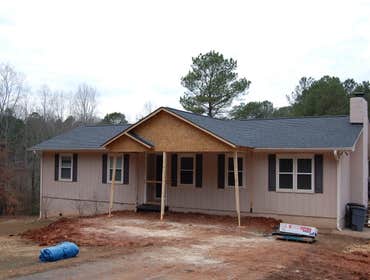 Fowler Homes Inc Garage addition and House Remodeling project. Garage addition for a whole house remodel in Woodstock Ga.
