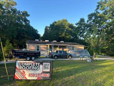 Photos by Complete Roofing LLC #1 New Roof Inastallation in Gulf Breeze, Florida