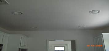 Toluca Lake 6" Recessed lighting throughout the house