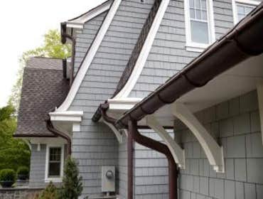 The Knott Family Front Entry Addition
Shed Dormer & various Gable Dormer’s
New Exteriors: Siding / Exterior Trim / Roofline / Soffit / Fascia details