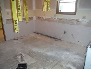 Oliver Remodel Kitchen Remodel with additional remodeling to the house