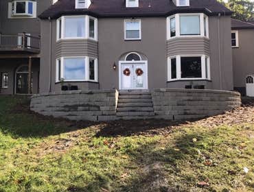 Wilkinsburg Retaining Walls and Steps