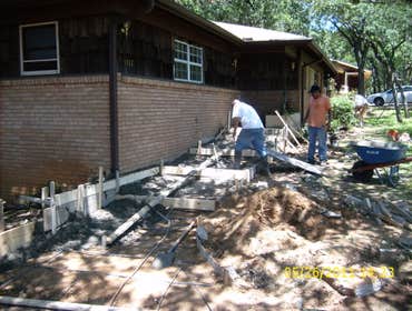 fort worth addition This is a sidewalk and steps that we just finished up in fort worth, Tx