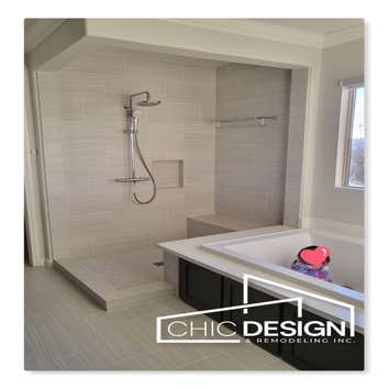 Bathroom retile 92117