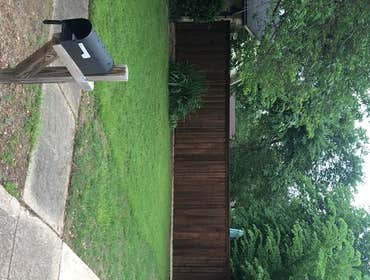 Cedar Board On Board 6 ft Cedar Board On Board w/ Top Cap, Side Trim & Bottom Board, Stained Medium Brown