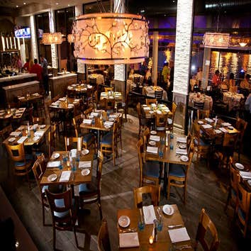 Blue Moon Fish Co. Blue Moon Fish Co., known for their expansive waterfront buffet brunches, closed for an extensive remodel.The total redo includes ne