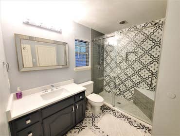 Photos by Trublue House Care of Allen #16 Full guest bath remodeling