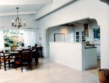 1982: Archway Allurement Kitchen In this kitchen remodel our task was to open the kitchen up and make it feel bigger without actually adding any additi