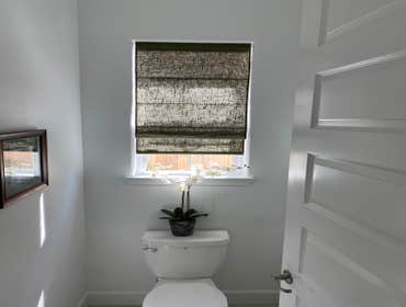 Granite Bay roman shades