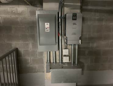 VFD Fan Motor Connection