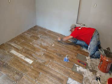 Tile install