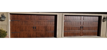 Are you ready for some gorgeous carriage style doors?