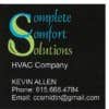 Complete Comfort Solutions HVAC Company logo