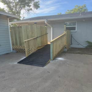 Photos by Centex Home Remodel #1 16x9 deck with 4’ wide ramps at front and rear