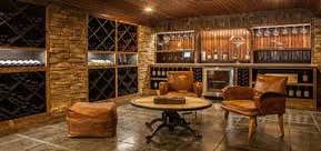 Wine Cellar @ Feature Home for Lakeview Landing in Malta, New York
