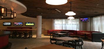 Melia Hotel Orlando - 360 American Bistro Remodel Interior remodel/renovations - Ceilings, flooring (hardwood & tile) , wall-coverings, new soffits (fr