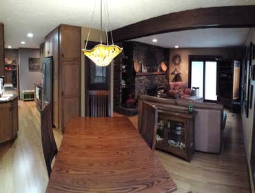 Kitchen and Flooring Remodel Archon, LLC was hired by our client to remove all carpeting and tile from their ranch home and replace with bamboo floorin