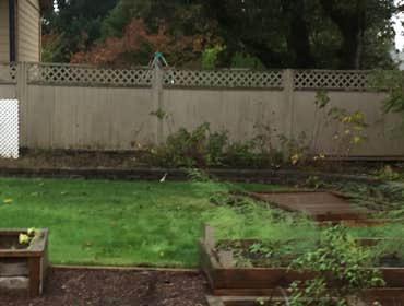 Doug's fence replace in Stayton, OR