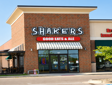 Shakers Restaurant Exterior Renovation