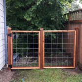 cedar fence / Hogwire