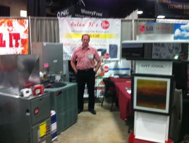 At the RHEEM show