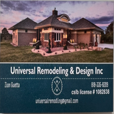 Universal Remodeling and Design