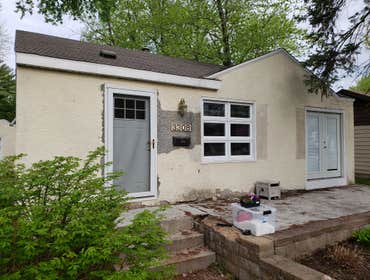 Cover it with paint....NO, get dirty and FIX IT RIGHT! A small home, just needed a little touch of Donnelly!