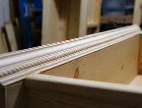 Our Work We take pride in our pieces, whether they are a barn door made of knotty alder wood, or a custom closet that will increase the value of your h