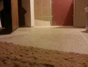 new tile floor