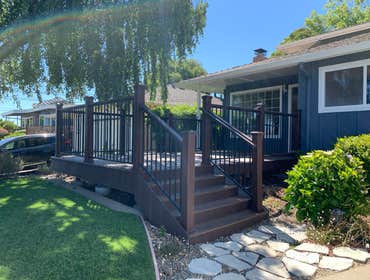 Novato Front Deck Remodel