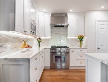 Custom Kitchen Addition | Palo Alto This Palo Alto kitchen addition features a luxurious island bar designed for both cooking and entertaining. Custom 