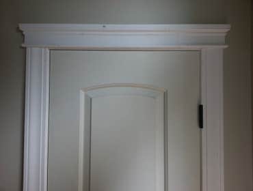 interior door with casing