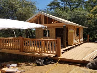 Art studio Build a new composite deck and set an 120 sqft art studio on it. All engineered and permitted.
