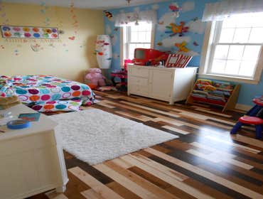 Stained Maple floor