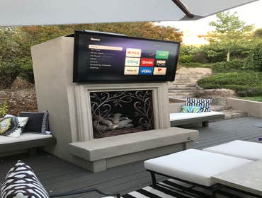 Silverado Country Club Full Control4 Smart Home with C4 lighting, AV, whole home audio, Patio AV, and Whole property Wi-Fi and access control