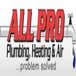 All Pro Plumbing, Heating, Air & Electrical logo