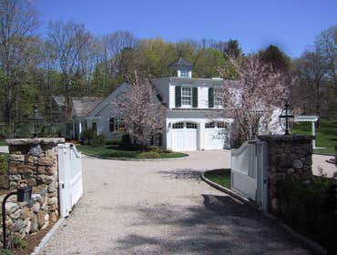 Front gates...