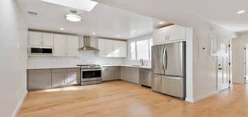 Silver Terrace Full "to-the-stud" home remodel. We have made a very flexible floor plan that consists of 2 bedrooms, a full bath and a living room down