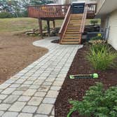 New walkway install