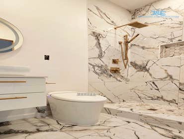 Photos by J&e Modern Construction LLC #92 Kid's Bathroom Remodel at Silver Spring MD 20906