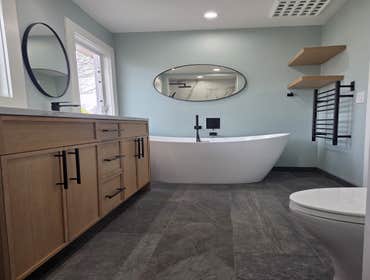 Bathroom remodeling before and after