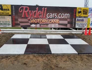 River City Speedway stain job